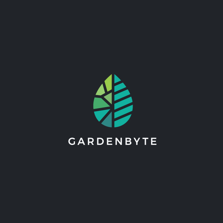 Gardenbyte標志logo設(shè)計