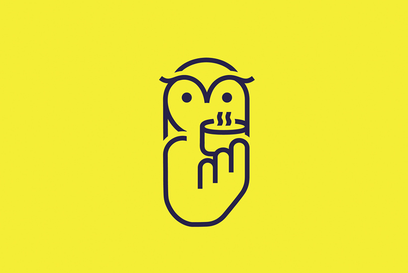Cafe Buho 咖啡店品牌形象設(shè)計(jì)-有趣的logo設(shè)計(jì)