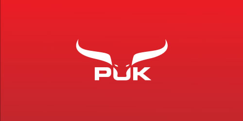 紅色標志設(shè)計靈感品牌Puk