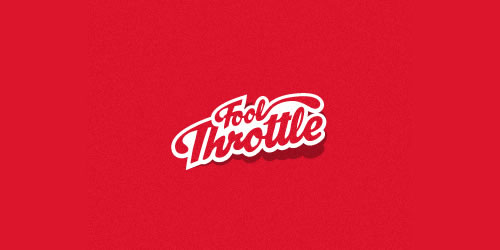 紅色標志設(shè)計靈感品牌Fool Throttle