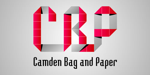 紅色標志設(shè)計靈感品牌Camden Baq和Paper