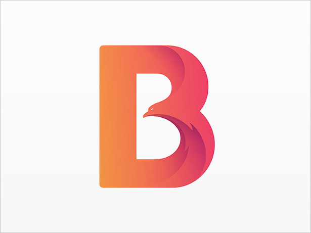 B-信鳥標志設計