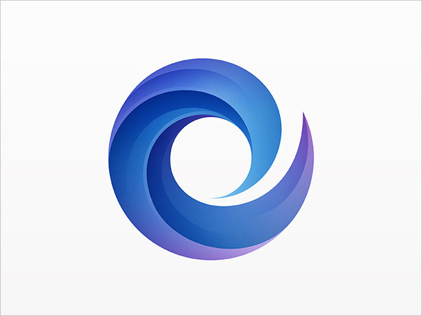 Ombre的-O-信-LOGO設計