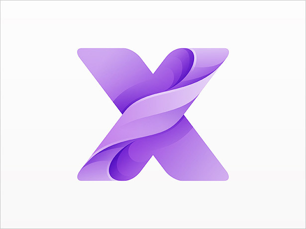 X-信標志設計