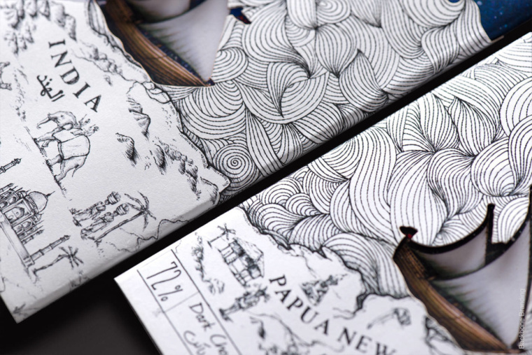 Mirzam巧克力棒包裝設(shè)計(jì)，以輕盈和獨(dú)特的夢(mèng)幻插圖吸引消費(fèi)者