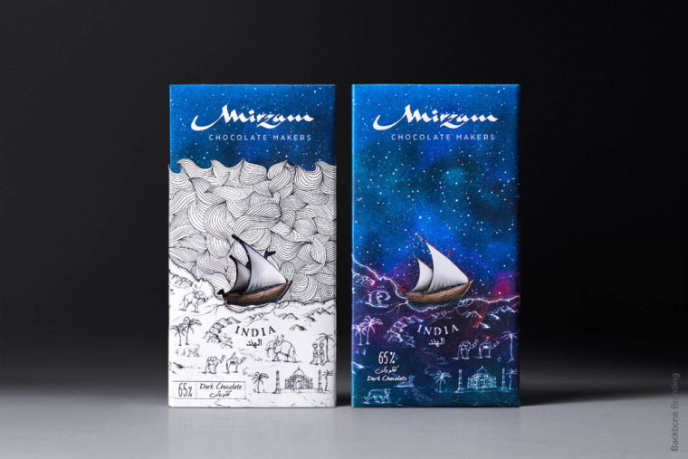 Mirzam巧克力棒包裝設(shè)計(jì)，以輕盈和獨(dú)特的夢(mèng)幻插圖吸引消費(fèi)者