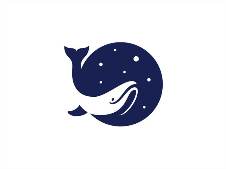  太空鯨標(biāo)志設(shè)計