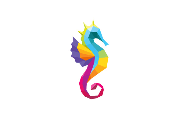 驚人的五顏六色的彩色標志設(shè)計