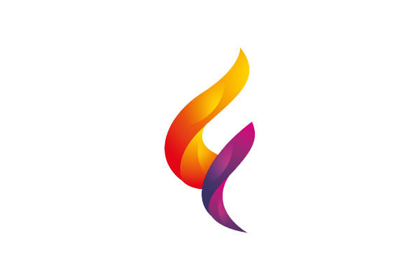 驚人的五顏六色的彩色標志設(shè)計