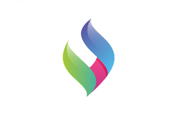 驚人的五顏六色的彩色標志設(shè)計