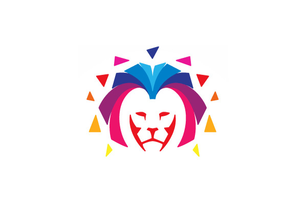 驚人的五顏六色的彩色標志設(shè)計