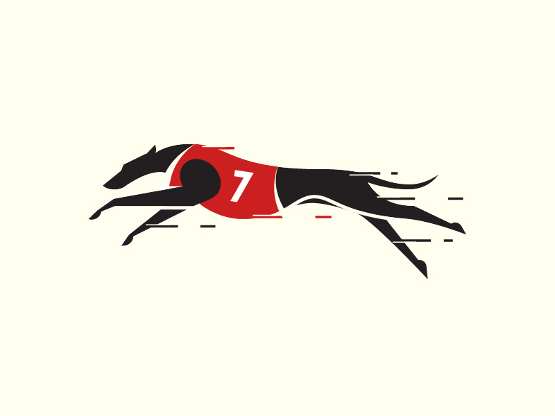 灰獵犬標(biāo)志設(shè)計(jì)