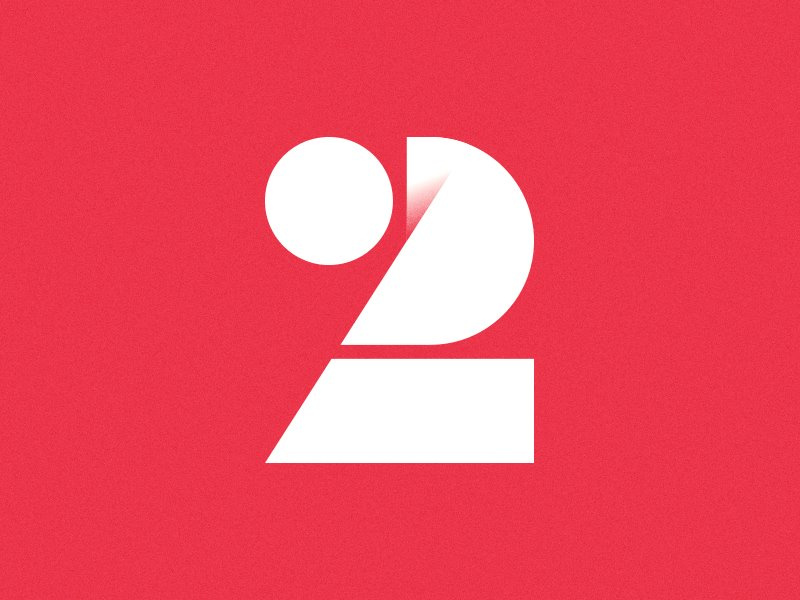 完美配色和創(chuàng)意造型的logo設(shè)計-兩個2
