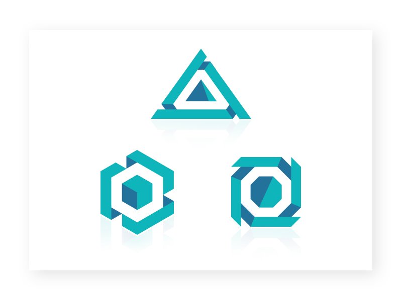 完美配色和創(chuàng)意造型的logo設(shè)計-徽標符號形狀