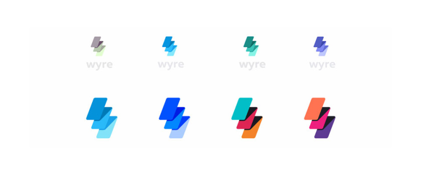 美麗和創(chuàng)意的平面設計想法-Wyre品牌logo設計