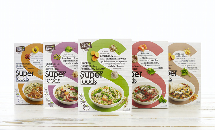 Vesco Foods 冷凍菜肴食品包裝設(shè)計(jì)，以健康食材為賣點(diǎn)，以S字母增加識(shí)別