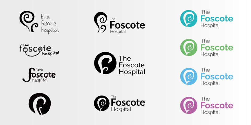 Foscote 醫(yī)院logo設(shè)計-上海品牌策劃設(shè)計公司