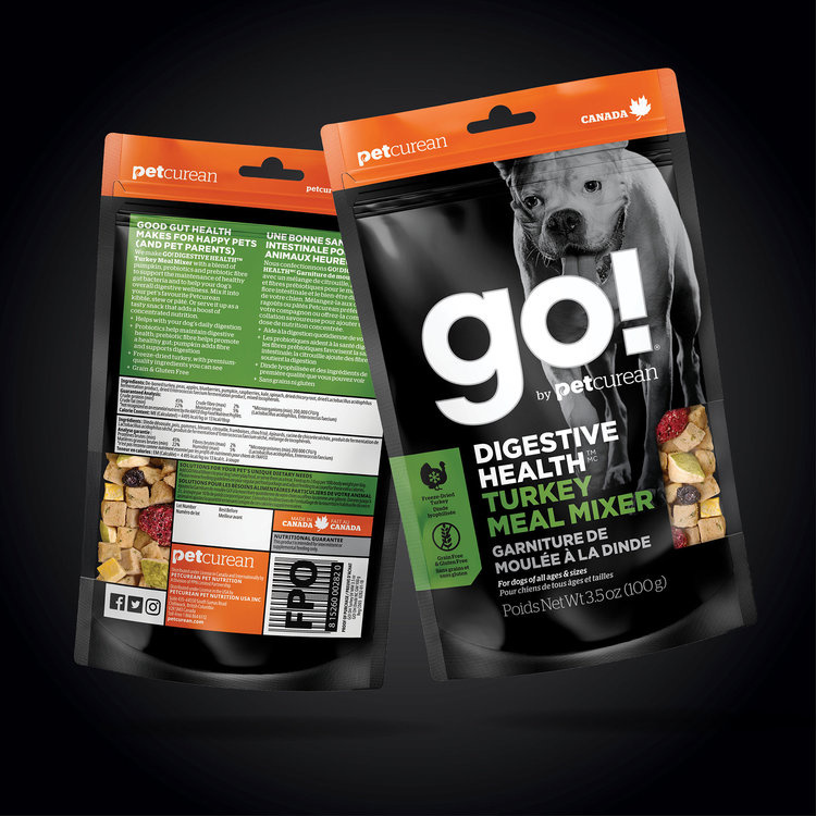 GO！混合膳食保健狗糧包裝設(shè)計(jì)-上海包裝設(shè)計(jì)公司