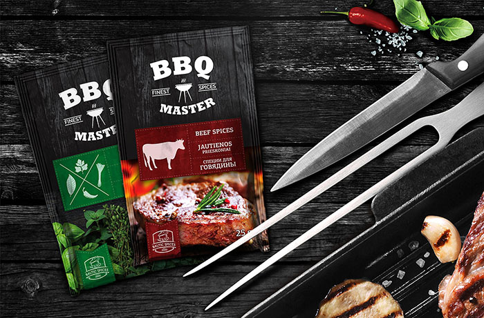 BBQ 燒烤調味料調味品系列產(chǎn)品包裝設計-上海包裝設計公司