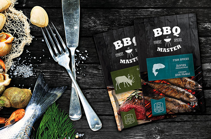 BBQ 燒烤調味料調味品系列產(chǎn)品包裝設計-上海包裝設計公司