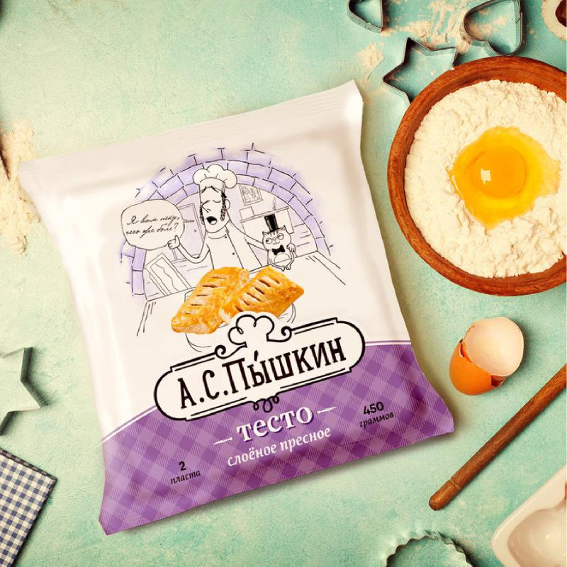 А.С.Пышкин面包糕點包裝設(shè)計，講述了“烘培大師與貓詩人”的故事