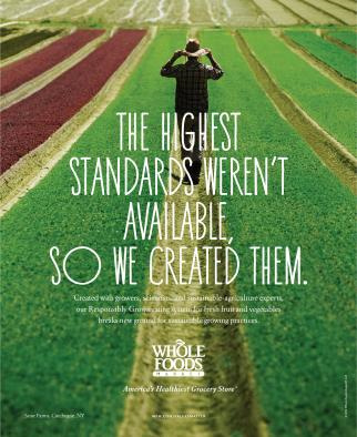 Whole Foods 食品超市“有機食品與富裕階層”品牌定位