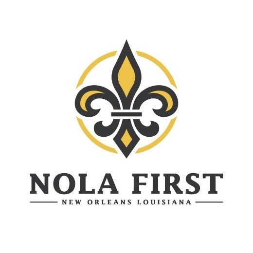 傳統(tǒng)徽標(biāo)logo設(shè)計(jì)-nOLA First的fleur de lis標(biāo)志logo