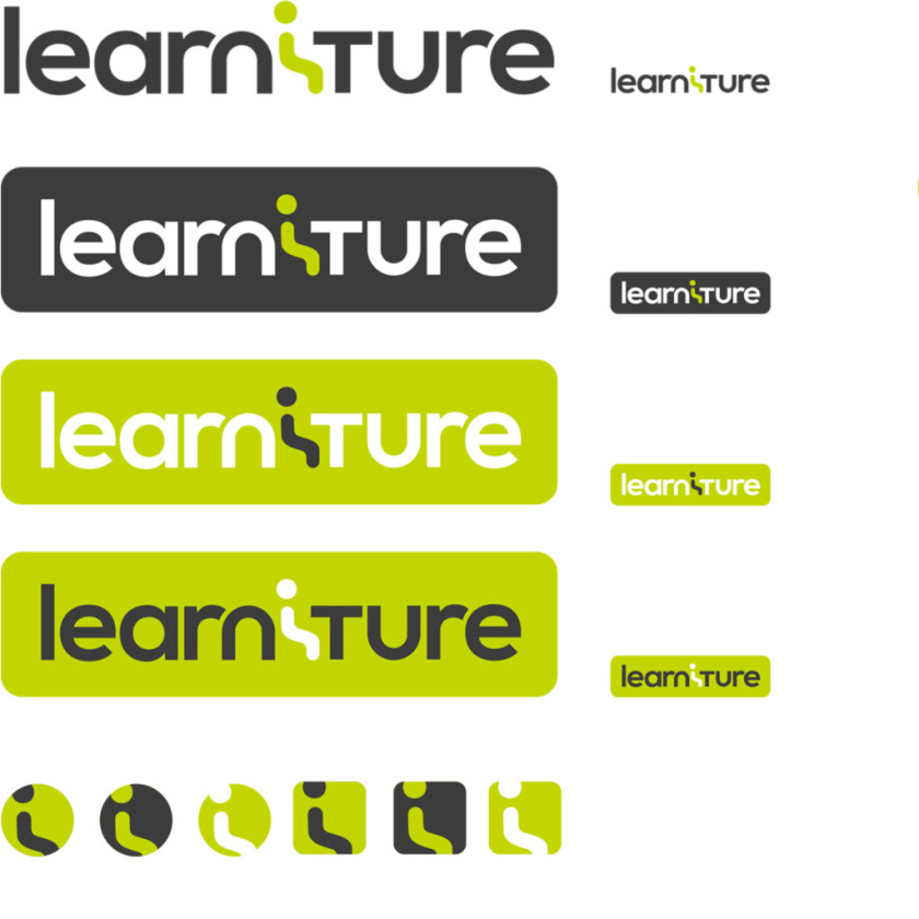 Learniture青少年兒童書桌學(xué)習桌椅家具品牌策劃創(chuàng)建-logo設(shè)計