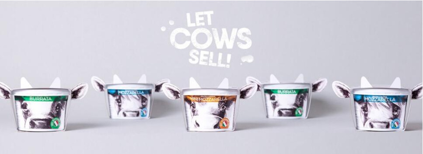 Fratelli Spirini酸奶奶酪包裝設(shè)計(jì),牛耳朵造型增加了產(chǎn)品識(shí)別性 Fratelli Spirini酸奶奶酪包裝設(shè)計(jì),牛耳朵造型增加了產(chǎn)品識(shí)別性