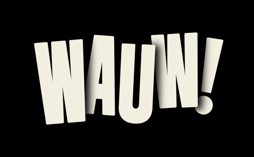 Wauw冰淇淋品牌新logo設(shè)計，源自第一勺的味蕾驚喜感覺