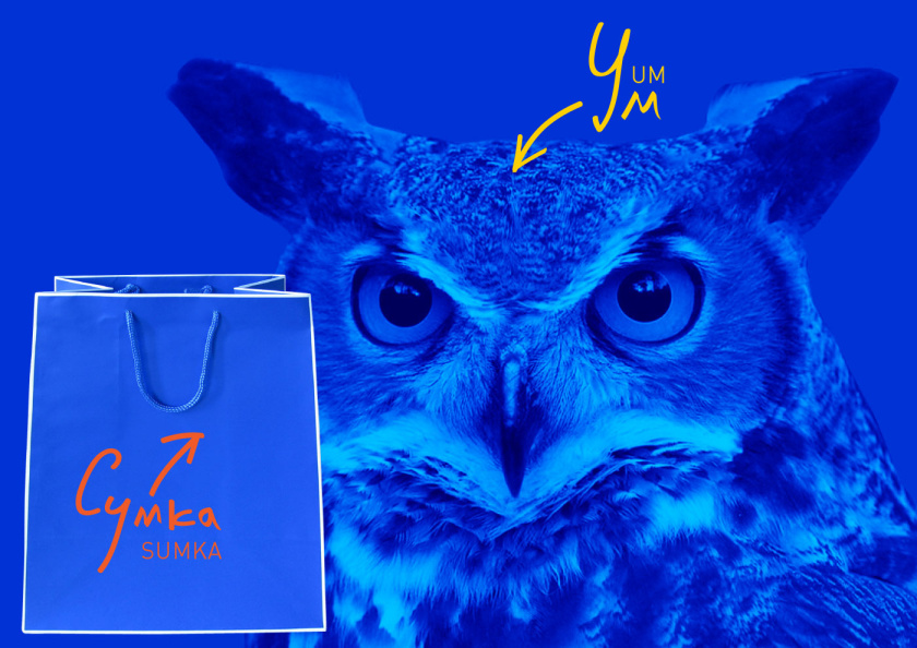 Sumka 商品折扣和促銷優(yōu)惠APP 品牌形象全案策劃設(shè)計概念-貓頭鷹和購物袋