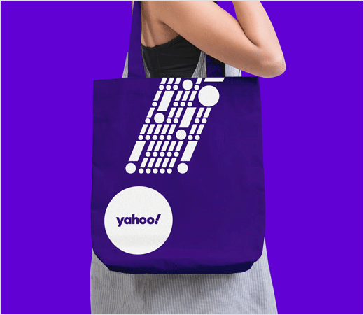 yahoo! 雅虎揭示新logo設(shè)計品牌形象VI設(shè)計