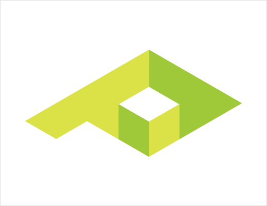太平洋能源公司logo設(shè)計-幾何圖形logo