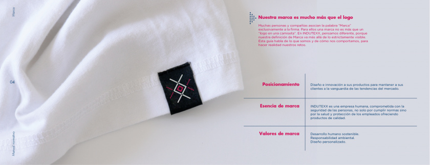 Indutexx 紡織面料品牌vi設(shè)計logo設(shè)計，幾何線條風格