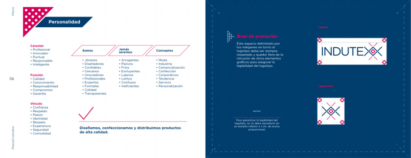 Indutexx 紡織面料品牌vi設(shè)計logo設(shè)計，幾何線條風格