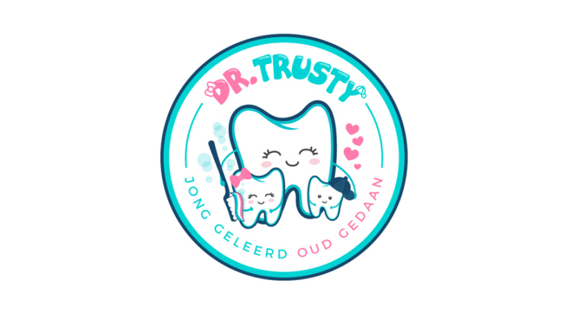 Trusty博士牙醫(yī)徽標logo設計 Trusty博士牙醫(yī)徽標logo設計