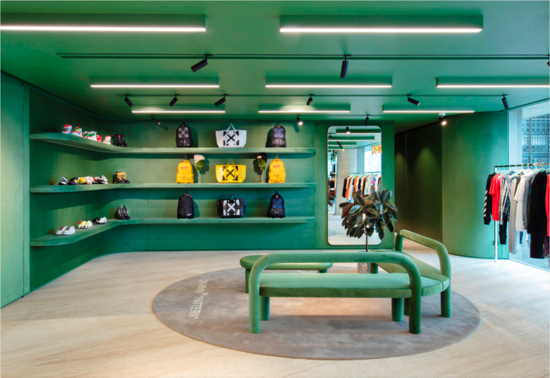 K11 Musea 服裝店鋪空間設(shè)計(jì)，柔軟形狀和溫暖材料為標(biāo)志的店鋪設(shè)計(jì)