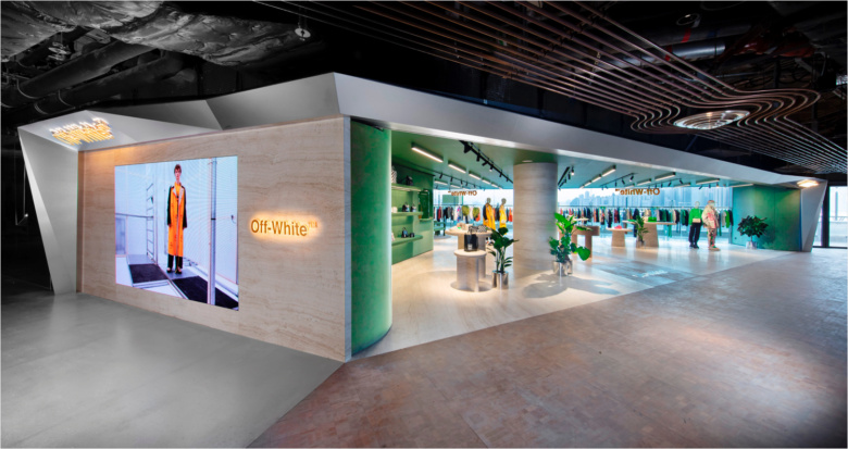 K11 Musea 服裝店鋪空間設(shè)計(jì)，柔軟形狀和溫暖材料為標(biāo)志的店鋪設(shè)計(jì)