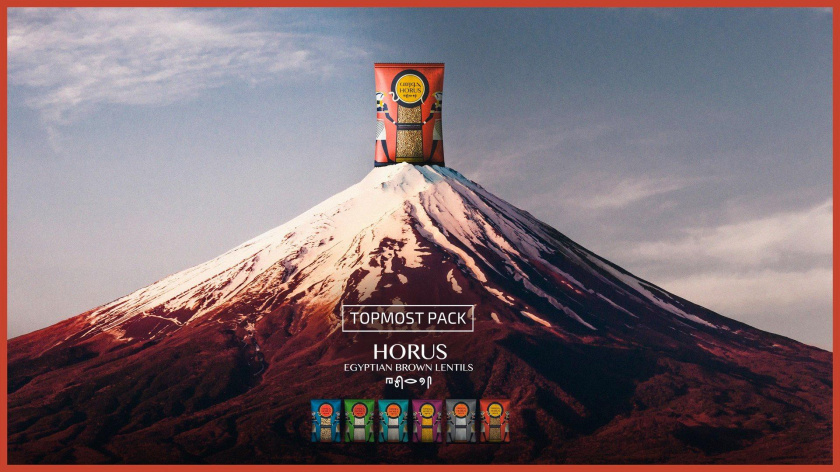 Horus食品平面廣告創(chuàng)意設(shè)計“山頂篇”