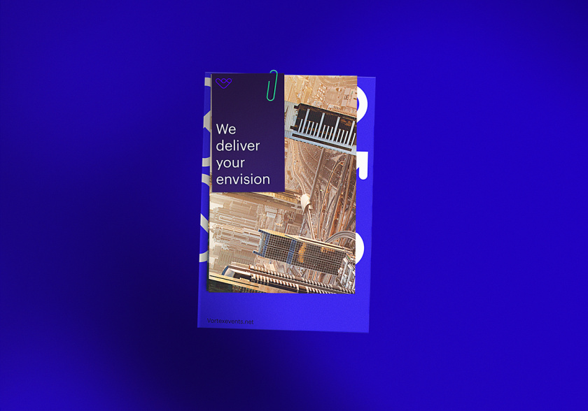 Vortex events事件公關(guān)營銷公司logo設(shè)計vi設(shè)計，線條logo風(fēng)格