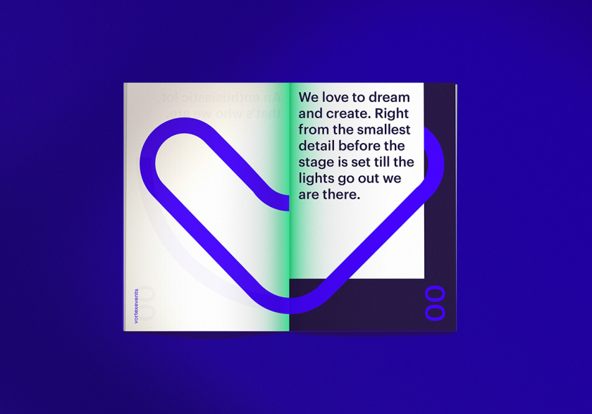 Vortex events事件公關(guān)營銷公司logo設(shè)計vi設(shè)計，線條logo風(fēng)格