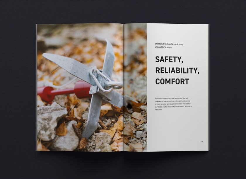 Realcraft 摩托艇宣傳畫冊設計產(chǎn)品型錄設計