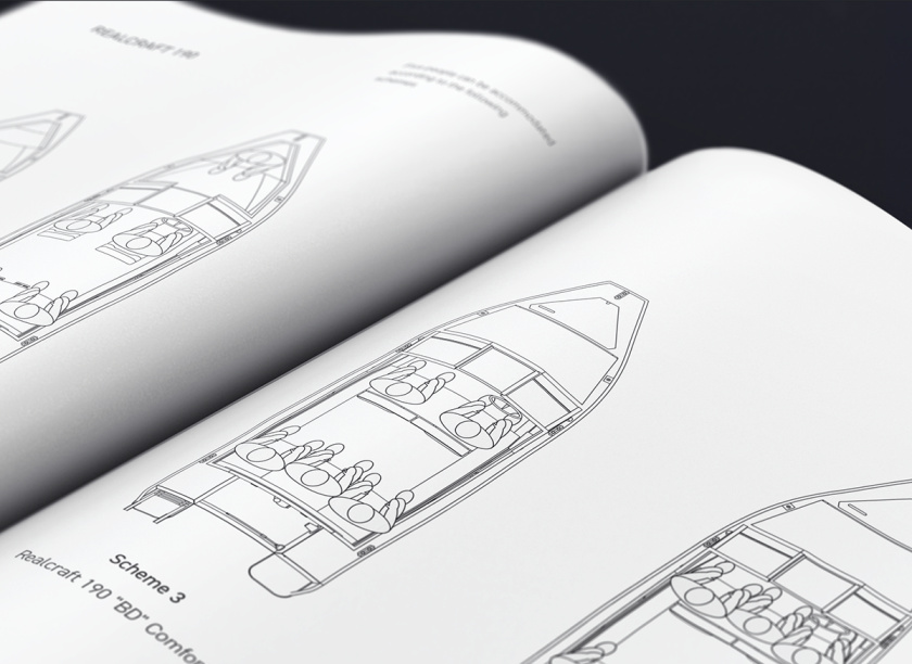 Realcraft 摩托艇宣傳畫冊設計產(chǎn)品型錄設計