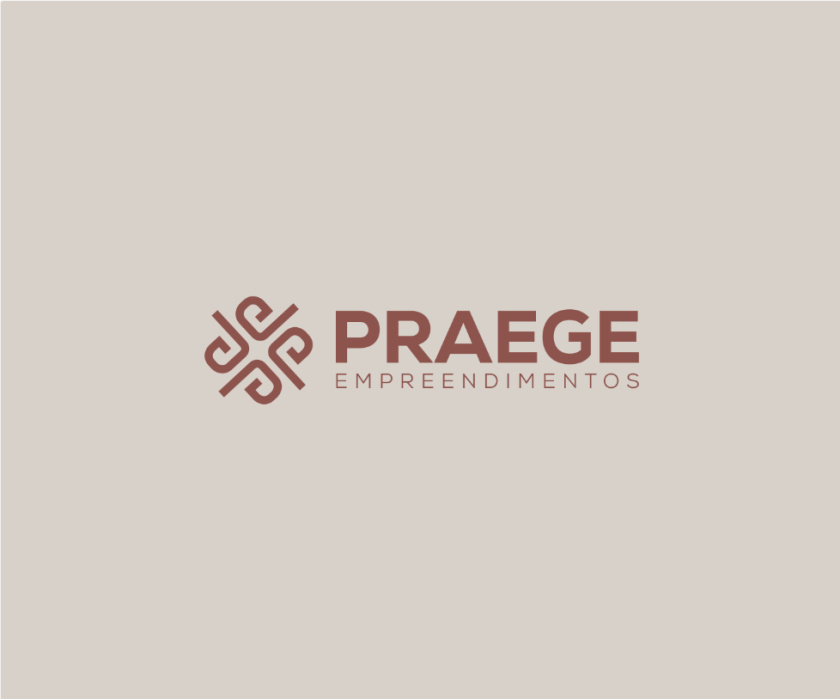 PRAEGE 4個P字母酒店logo設(shè)計