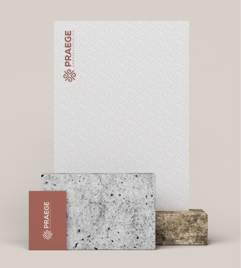 PRAEGE 4個(gè)P字母酒店logo設(shè)計(jì)vi設(shè)計(jì)