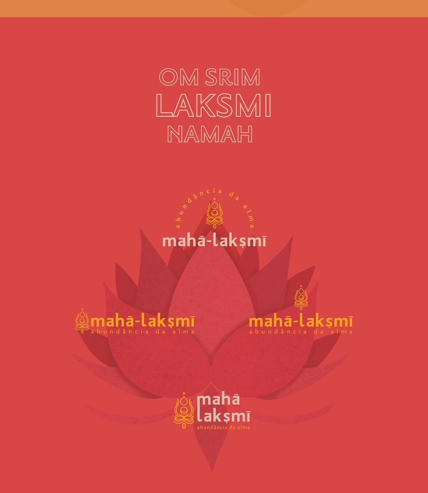 Maha-Laksmi 印度瑜伽舞蹈品牌logo設(shè)計(jì)vi設(shè)計(jì)