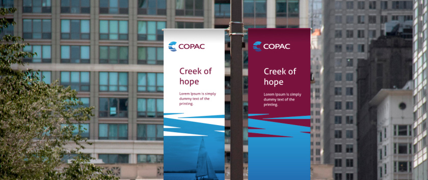 美國最古老醫(yī)療康復(fù)中心COPAC品牌形象重塑-logo與vi設(shè)計,突出密西西比河的波浪狀圖案 美國最古老醫(yī)療康復(fù)中心COPAC品牌形象重塑-logo與vi設(shè)計,突出密西西比河的波浪狀圖案