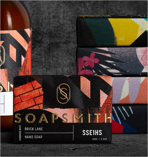 Soapsmith手工肥皂和身體清潔護(hù)理產(chǎn)品品牌logo與包裝設(shè)計(jì),充滿豪華都市氣息 Soapsmith手工肥皂和身體清潔護(hù)理產(chǎn)品品牌logo與包裝設(shè)計(jì),充滿豪華都市氣息