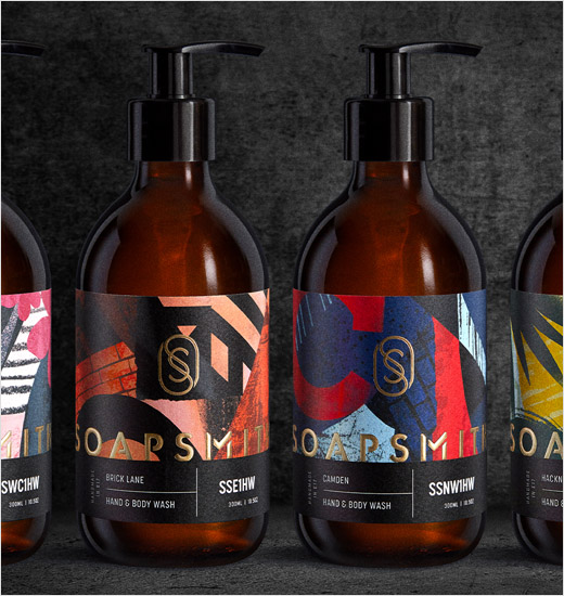 Soapsmith手工肥皂和身體清潔護(hù)理產(chǎn)品品牌logo與包裝設(shè)計(jì),充滿豪華都市氣息 Soapsmith手工肥皂和身體清潔護(hù)理產(chǎn)品品牌logo與包裝設(shè)計(jì),充滿豪華都市氣息