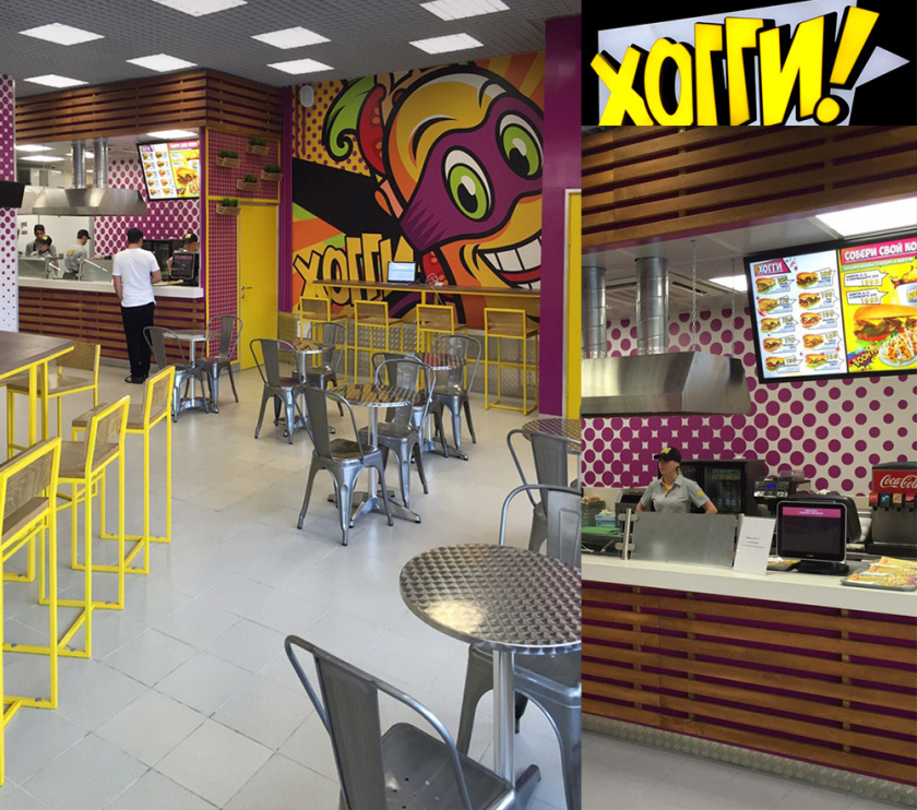 Hoggy三明治吧餐飲品牌設(shè)計-餐廳空間設(shè)計